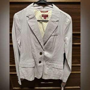 NWT Merona Striped Blazer Size Medium
